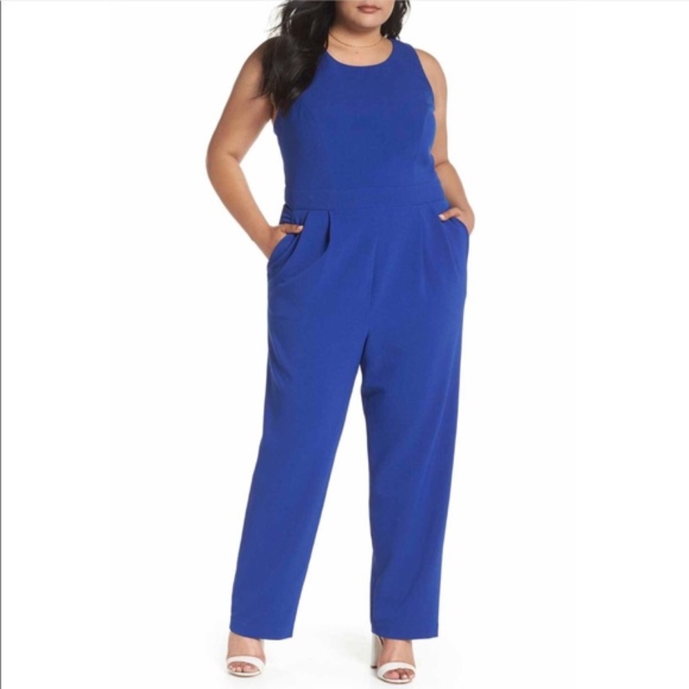 NWT| 1901 Jumpsuit | Blue Mazarine | 22/20W